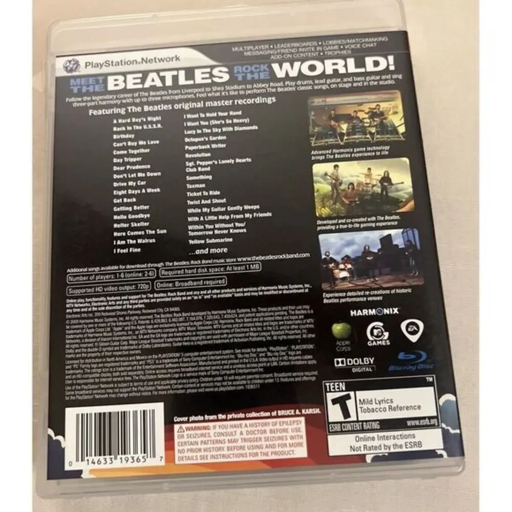 Beatles: Rock Band (Playstion 3) | Complete in Box‎